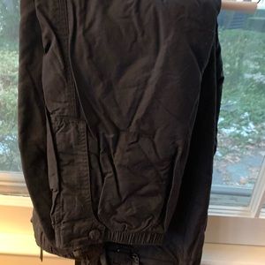 Black lightly lined Nordic’s ski pants